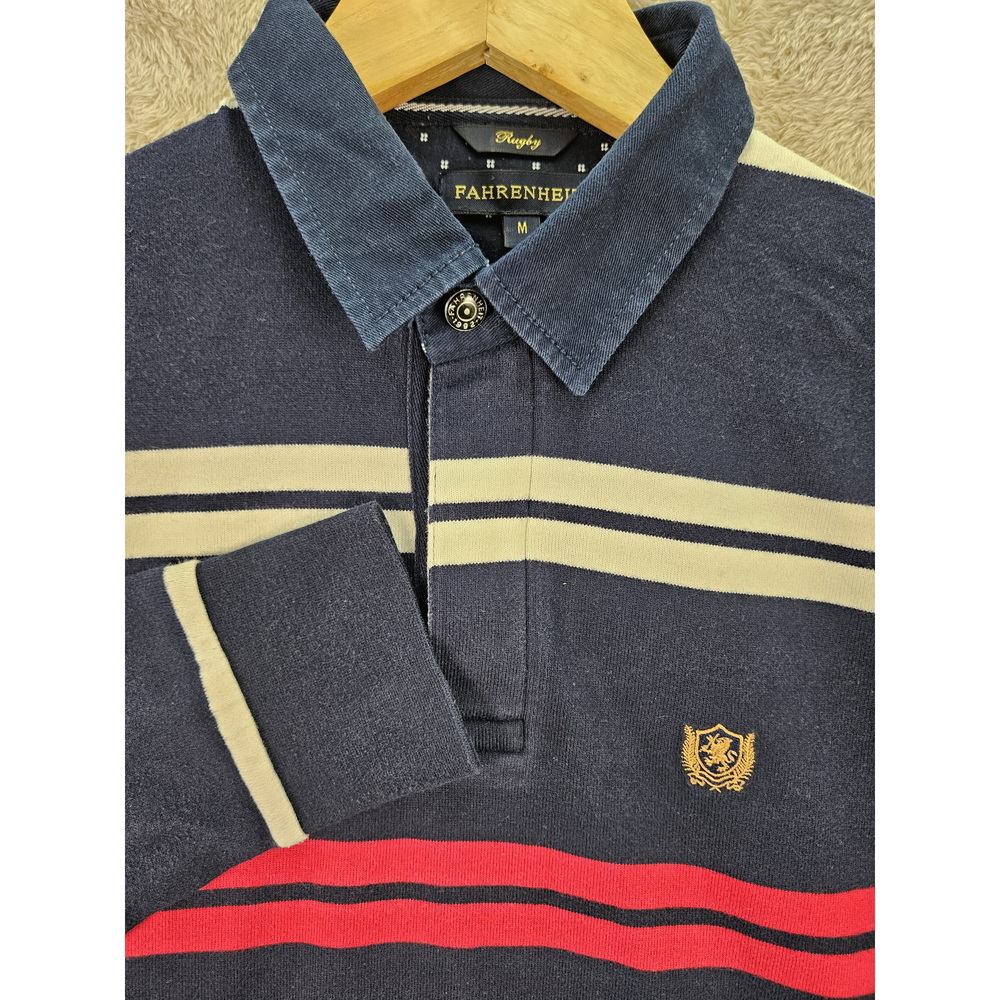 Fahrenheit Men Shirts Size M Blue Long Sleeve